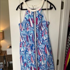 NWT - Pearl Shift Dress - Red Right Return